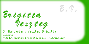 brigitta veszteg business card